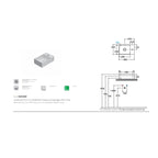 Lavabo da appoggio o sospeso T-Edge ceramica bianca lucida 40x25 peso 7