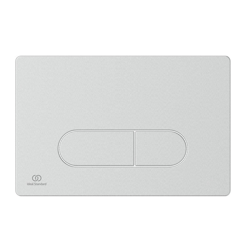 Placca di comando bianca per azionamento risciacquo Ideal Standard Oleas M1 Smarthflush