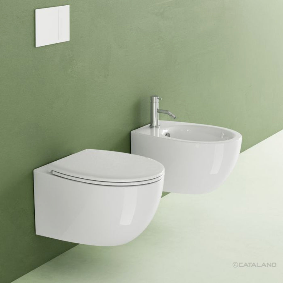 Sanitari sospesi senza brida Catalano Italy wc new flush