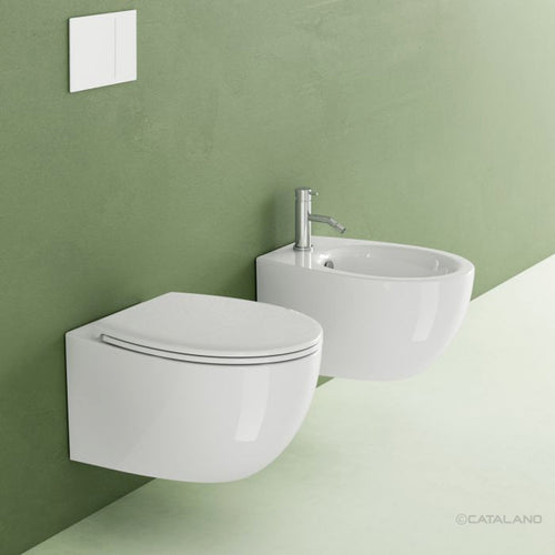 Sanitari sospesi senza brida Catalano Italy wc new flush