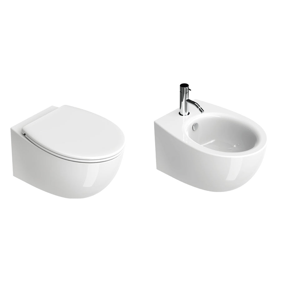 Sanitari sospesi senza brida Catalano Italy wc new flush