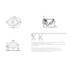 Sanitari sospesi senza brida Catalano Italy wc new flush