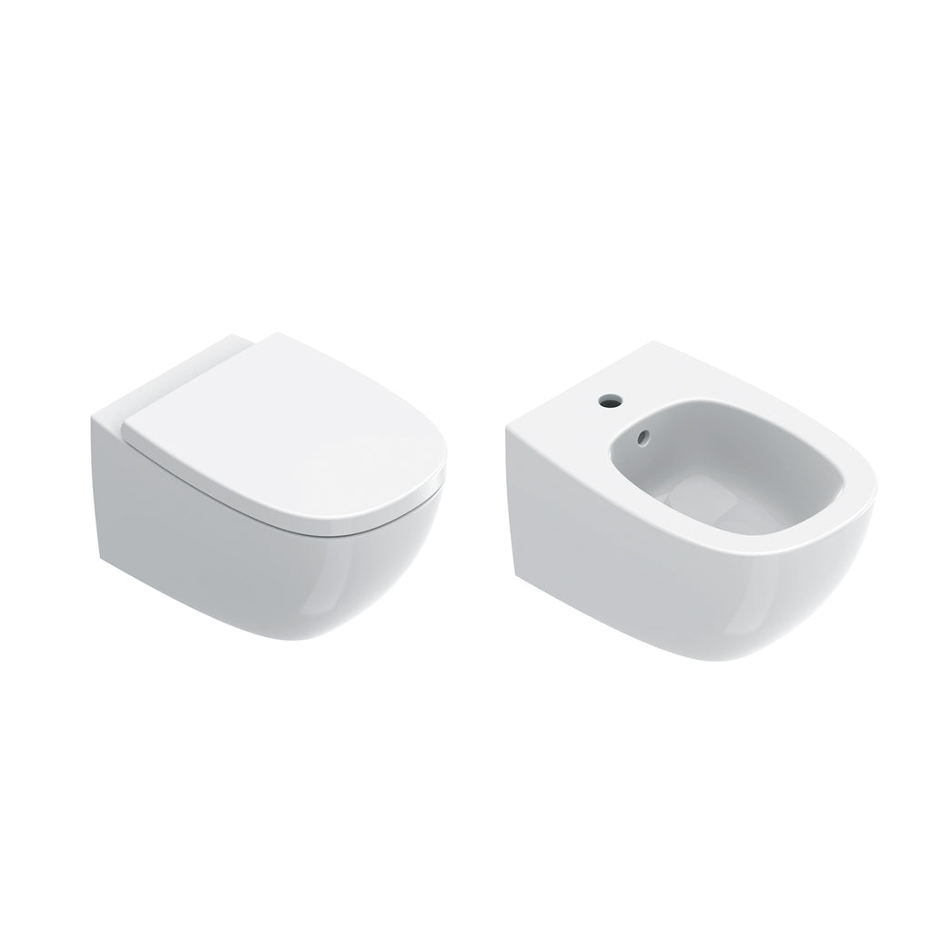 Sanitari Sospesi Ceramica Catalano serie Alvea 53x36 WC Silentech