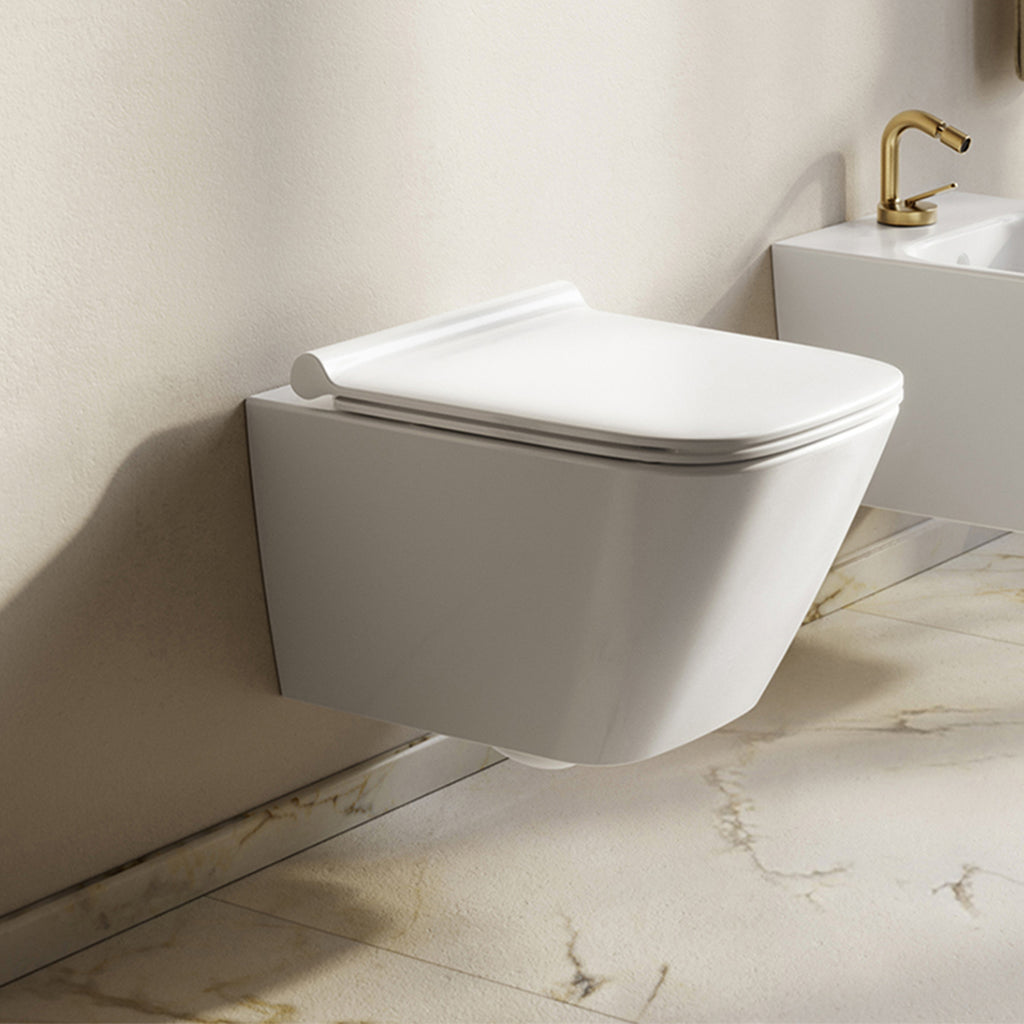 WC sospeso Ceramica Catalano serie Green 50 con sedile Soft-Close