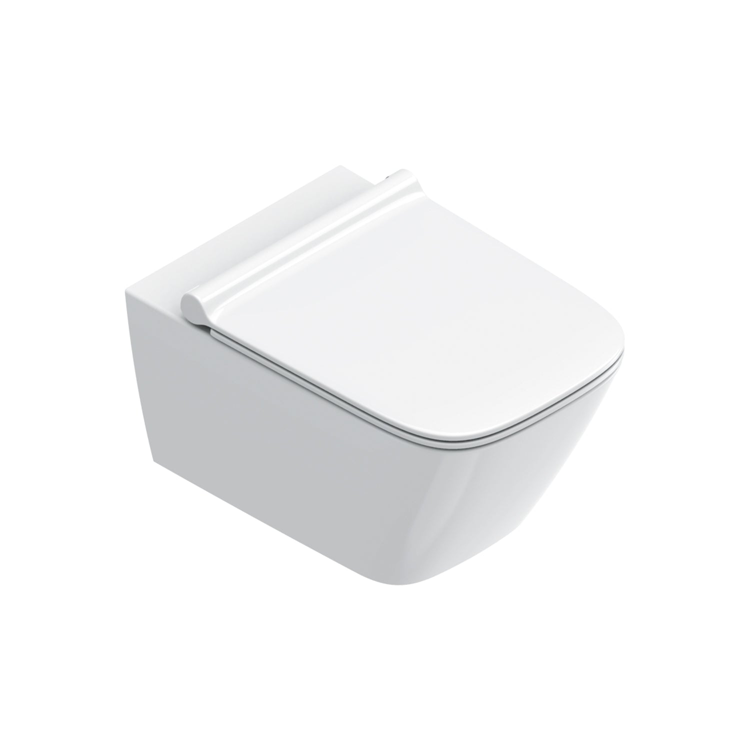 WC filo parete Ceramica Catalano serie Green 55 con sedile Soft-Close