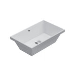 Lavabo da incasso 55x34 Ceramica Globo Stockholm FO056.BI