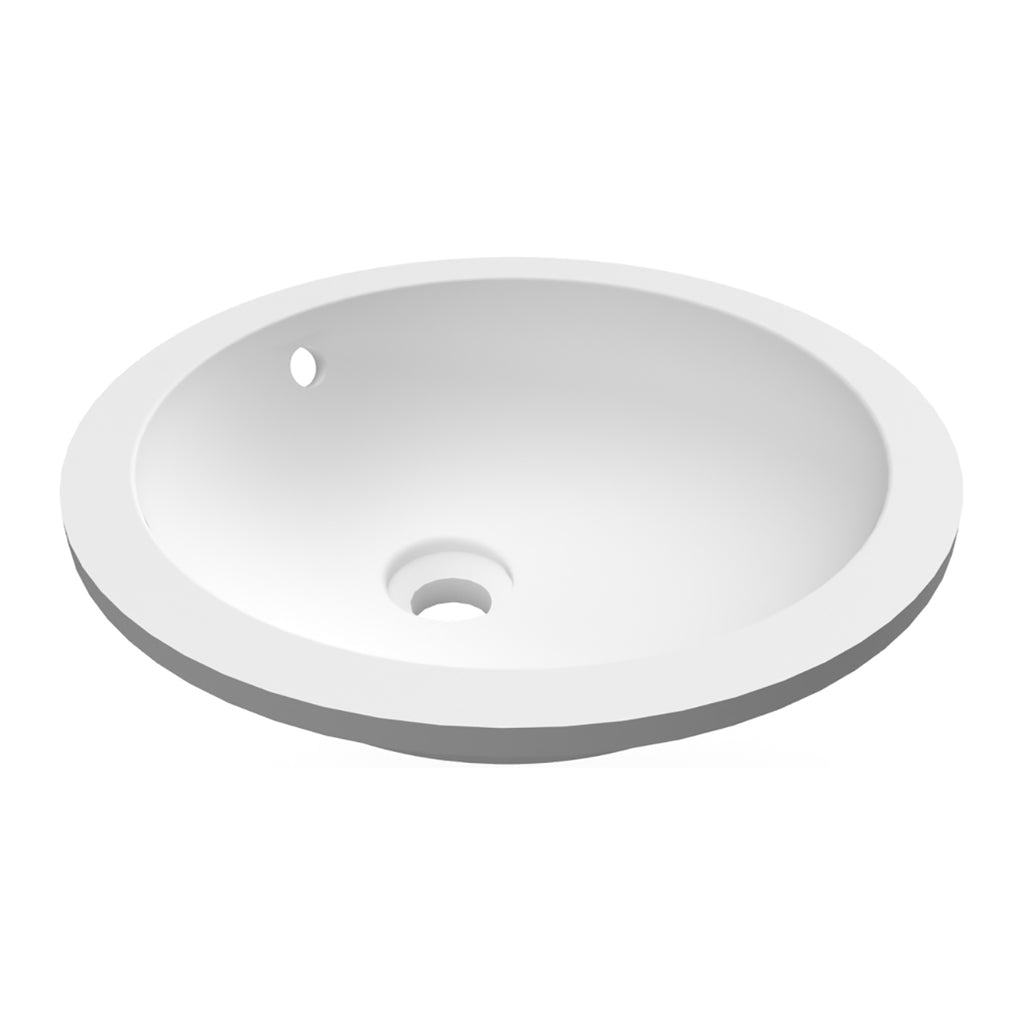 Lavabo sottopiano tondo Variant Ã¸ 41 cm RAK - Bianco