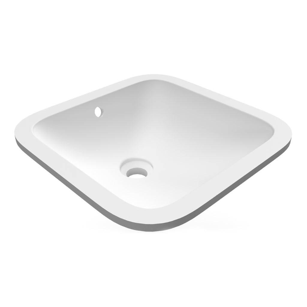 Lavabo sottopiano quadrato Variant 41x41 cm RAK - Bianco