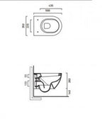 WC Senza Brida Ceramica Catalano Sfera 50 con sedile Soft Close Plus