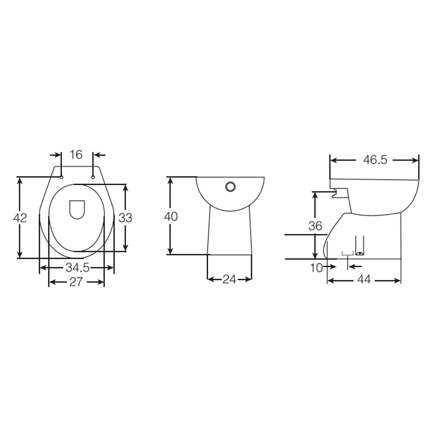 Set bagno completo con Bidet