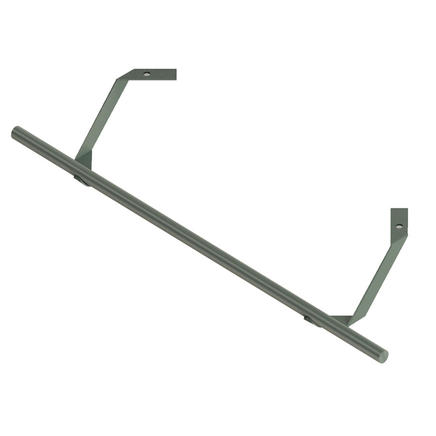 Porta asciugamano accessorio per lavatrucco Domus Falerii cm 42 in acciaio