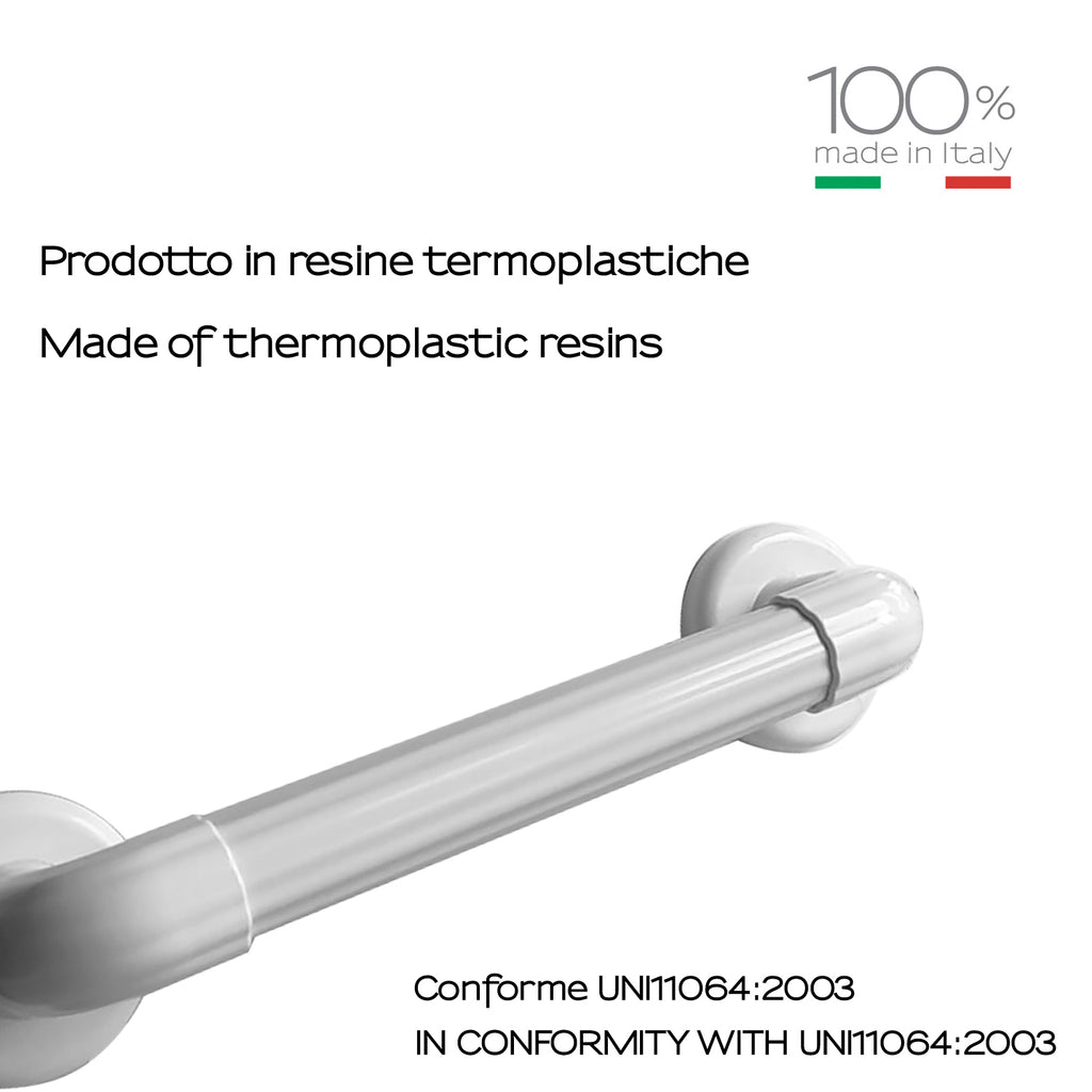 Maniglione lunghezza 30 cm Gedy linea Friend - finitura Bianca