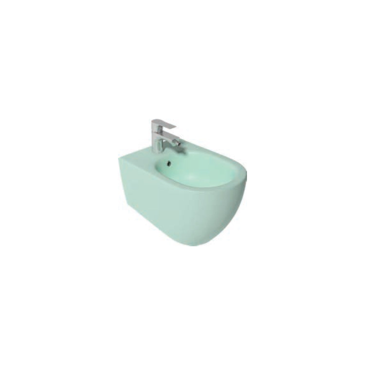 Bidet sospeso BathCore Rimless serie Infinity 53x36