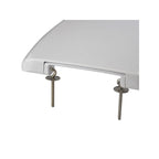 Sedile wc in termoindurente per Ideal Standard vaso serie Tesi  cm cerniere regolabili