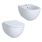 Sanitari sospesi con bidet