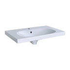Lavabo sospeso-appoggio monoforo modello Acanto Geberit cm 75