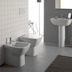 Sanitari Filo parete Ceramica Globo Daily WC + BIDET + SEDILE SOFT CLOSE