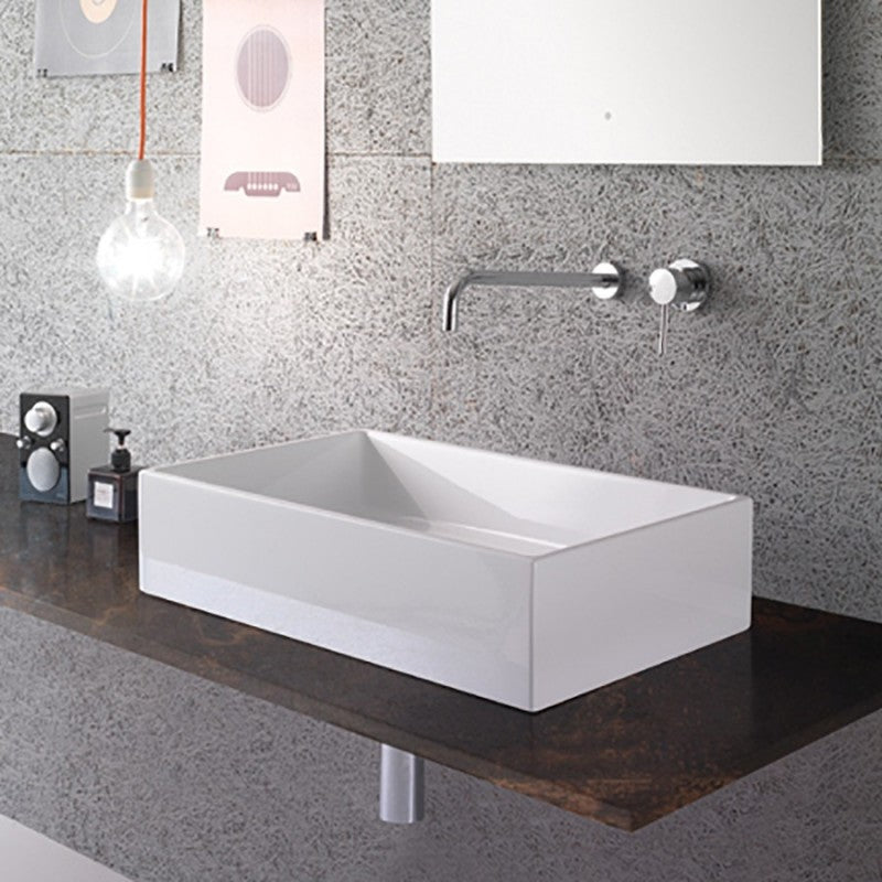 Lavabo da Appoggio Ceramica Globo Forty3 60X37 FO062.BI