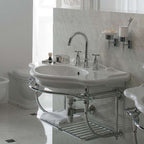 Lavabo sospeso 90x56 Ceramica Globo PAESTUM PA056.BI