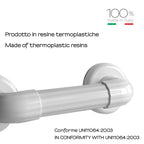 Maniglione 20 cm di Gedy serie Friend - Bianco