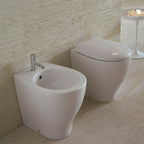 Sanitari Filo parete Ceramica Globo Bowl + 50 WC + BIDET + SEDILE SOFT CLOSE