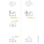 Sanitari Sospesi Ceramica Catalano Zero 55 Smalto Cataglaze Design Moderno