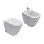 Sanitari Filo parete Ceramica Globo Forty3  52 WC BIDET SEDILE SOFT CLOSE