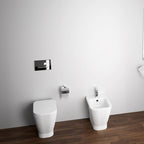 Sanitari Filo Muro Sanindusa modello LOOK WC BIDET SEDILE