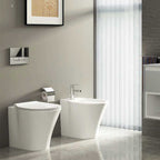 Sanitari Filo Muro Ideal Standard Connect Air AquaBlade con scarico traslato e Sedile soft close