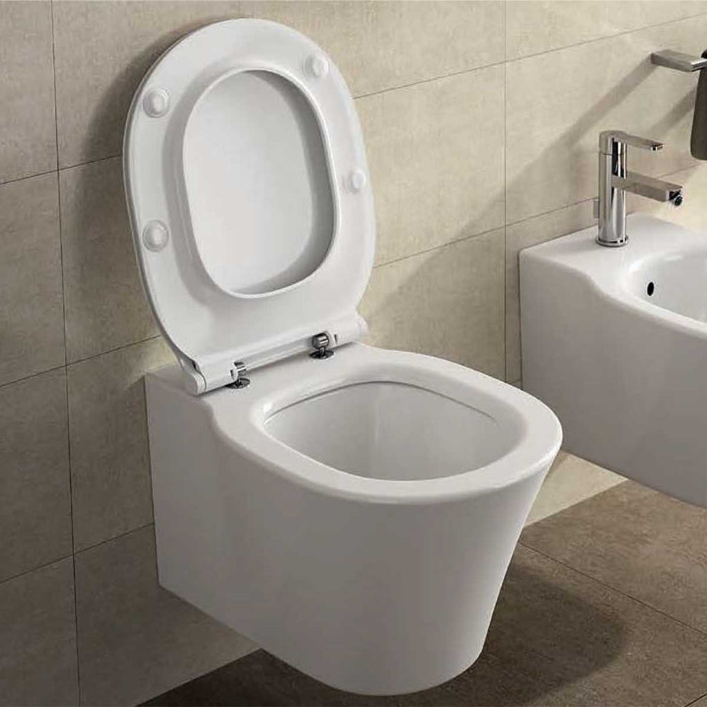 Sanitari Sospesi Ideal Standard Connect Air con AquaBlade con sedile soft close