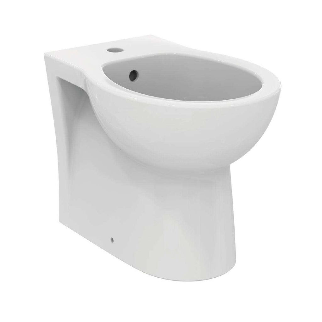 Sanitari Filo Parete con Scarico Traslato completo di sedile Eurovit Ideal standard