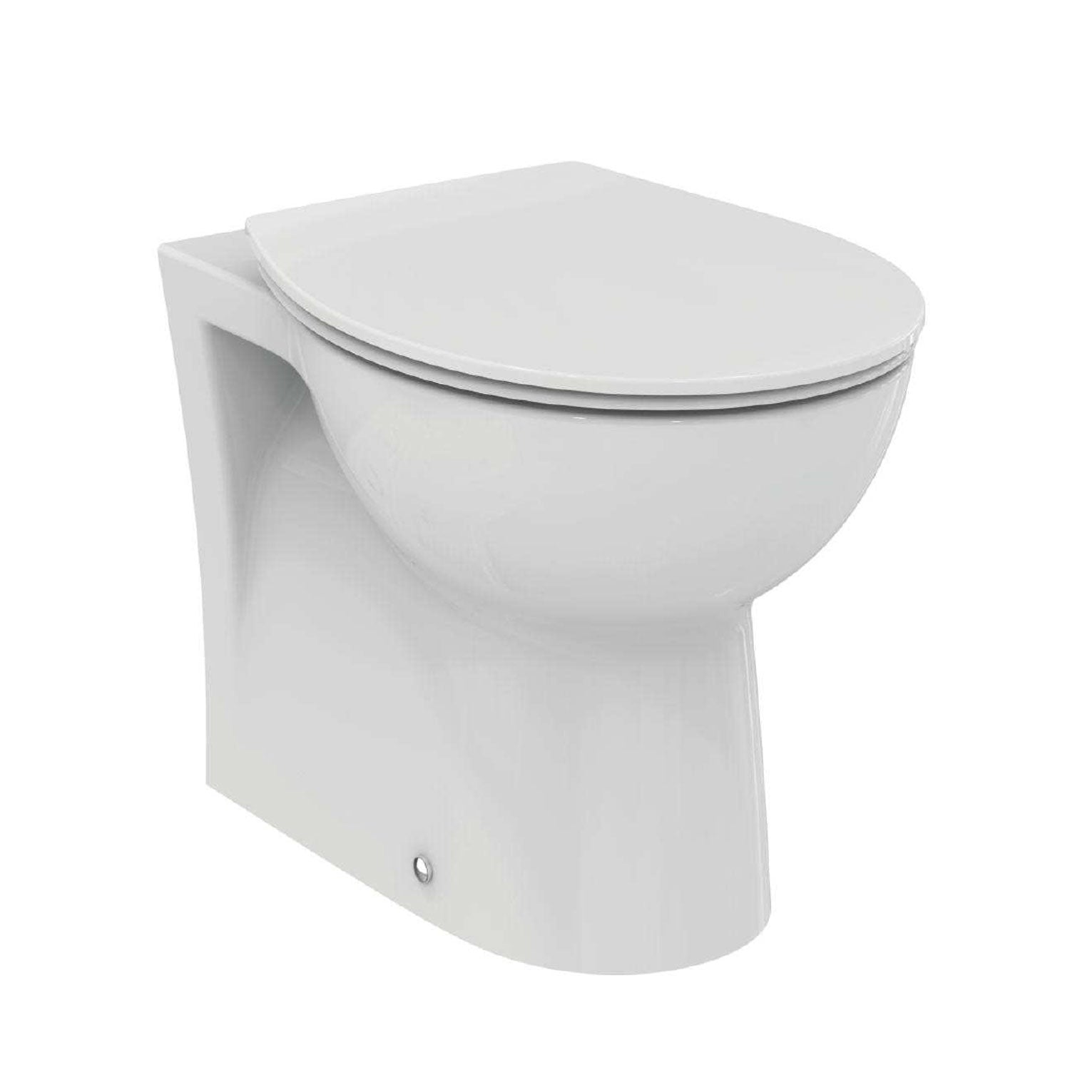 Sanitari Filo Parete con Scarico Traslato completo di sedile Eurovit Ideal standard