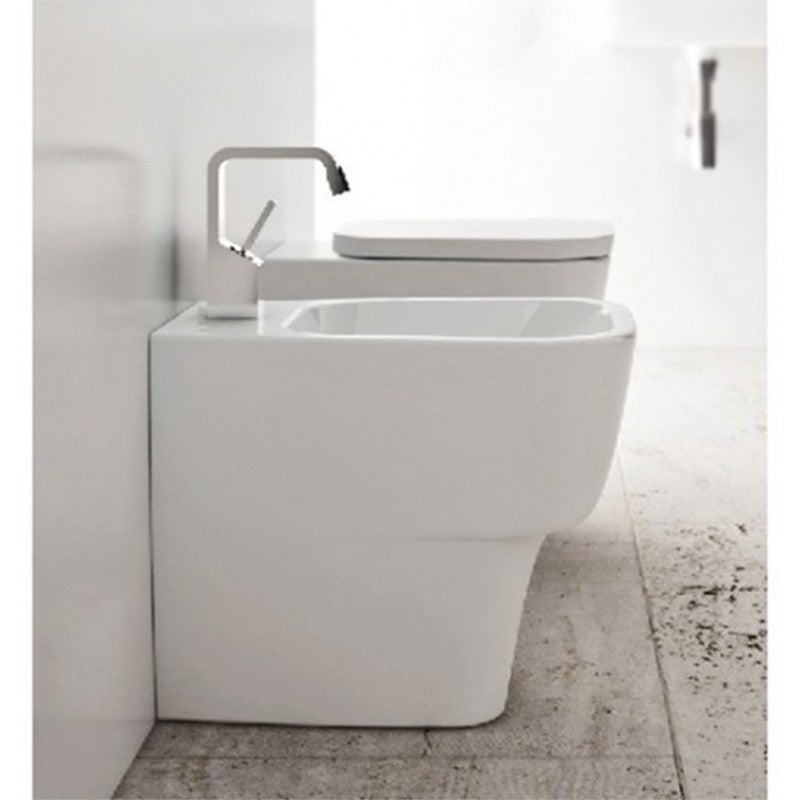 Sanitari Filo parete Ceramica Domus Falerii F50 Small WC BIDET SEDILE SOFTCLOSE