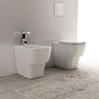 Sanitari Filo parete Ceramica Domus Falerii F50 Small WC BIDET SEDILE SOFTCLOSE