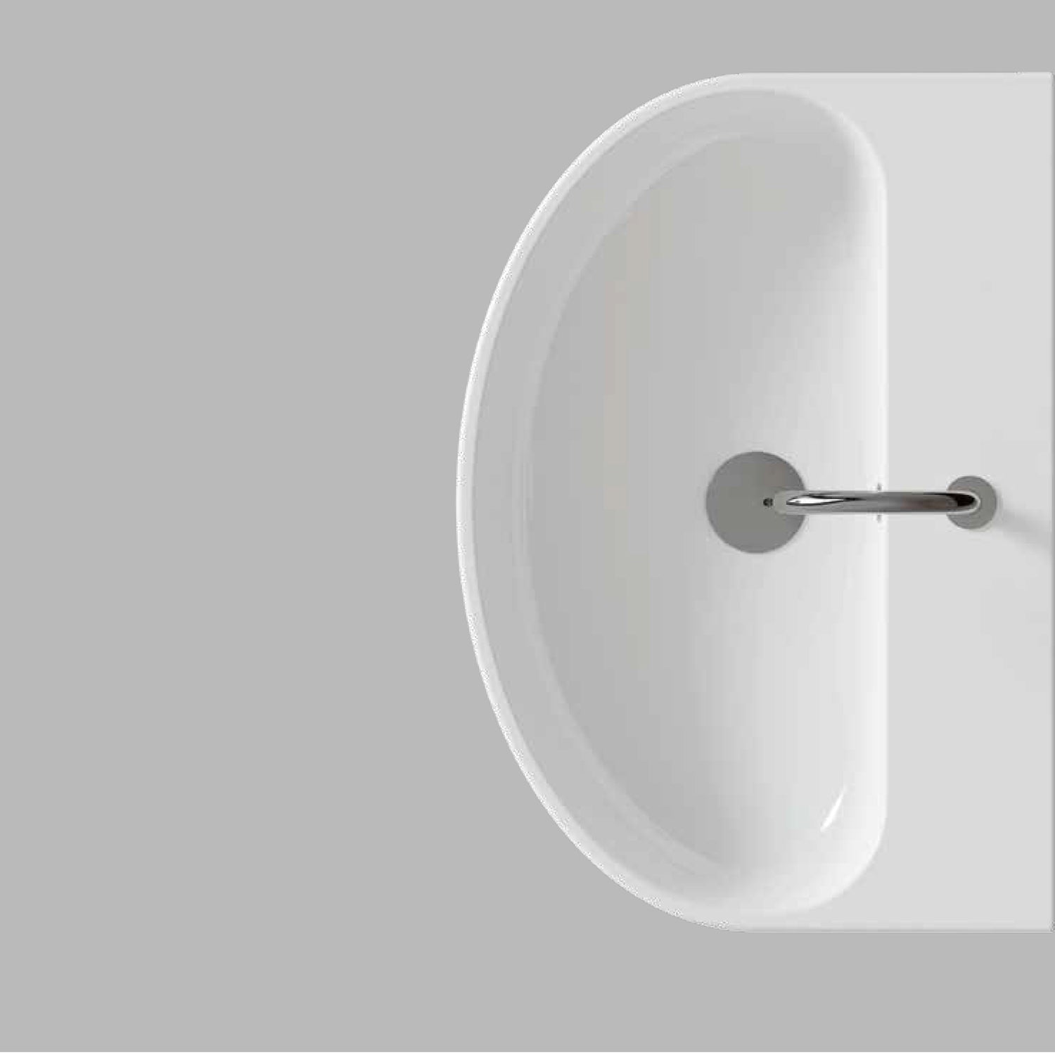 Lavabo sospeso completo di portasciugamani Domus Falerii Mascalzone 64