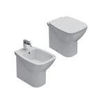 Sanitari Filo parete Ceramica Globo Daily WC + BIDET + SEDILE SOFT CLOSE