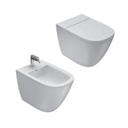 Sanitari Filo parete Ceramica Globo Stockholm MULTI WC + BIDET + SEDILE SOFT CLOSE