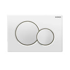 Piastra di azionamento Geberit Sigma 1 Bianca