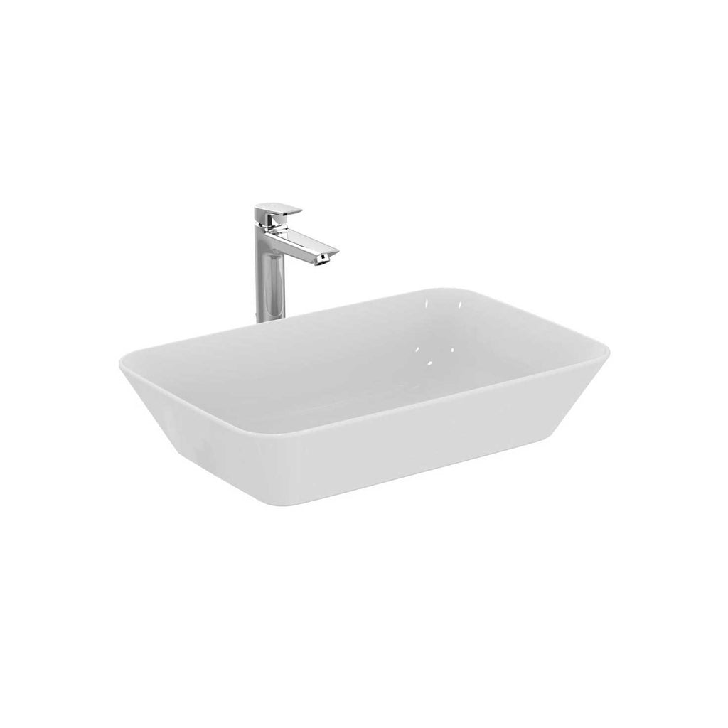 Lavabo da appoggio 60X40 con bordo ultra sottile Ideal Standard Connect Air