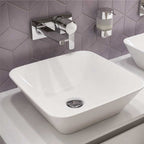 Lavabo da appoggio 40X40 con bordo ultra sottile Ideal Standard Connect Air