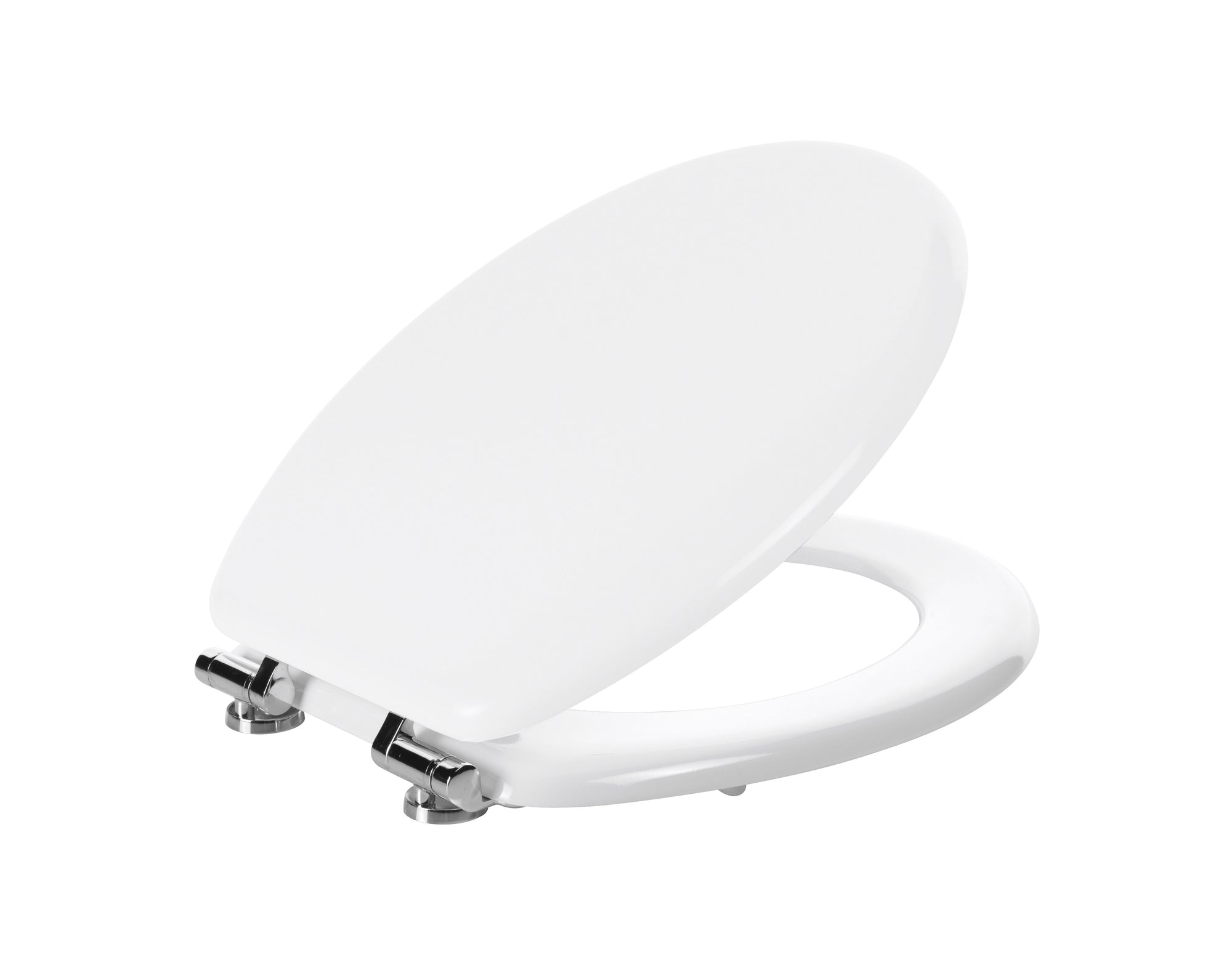 Sedile wc universale con chiusura Soft Close in MDF di Gedy modello Corniola - Bianco