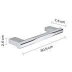 Maniglione di sicurezza 30 cm in ottone e Cromall Gedy serie Canarie - Cromato