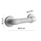 Maniglione 20 cm di Gedy serie Friend - Bianco